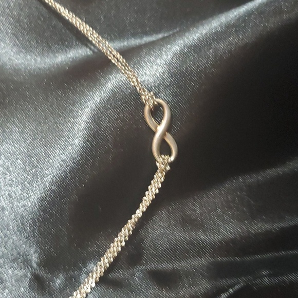 Tiffany & Co. Jewelry - Tiffany & Co Infinity 925 Double Necklace